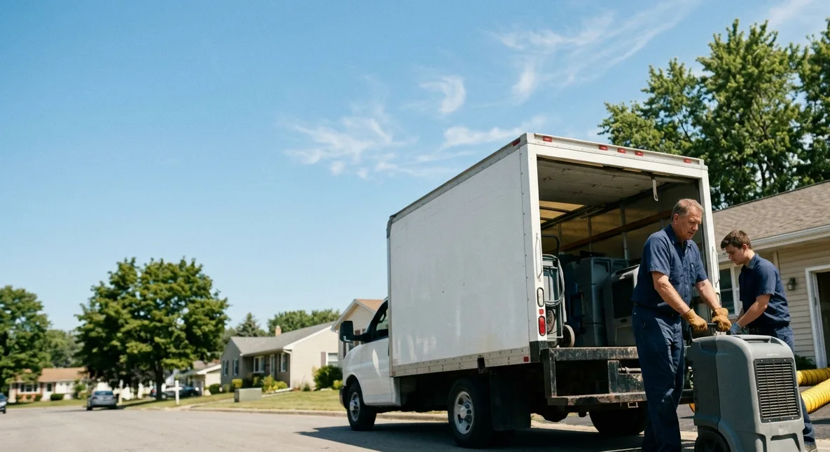 Water Damage Cleanup in Springport, IN near me
